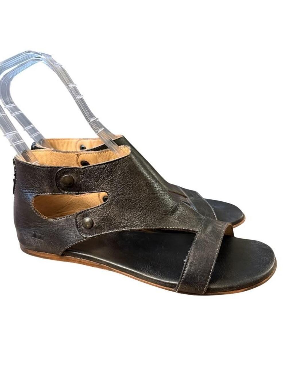 Bed Stu Soto Gladiator Sandal Brown Leather Women size 10